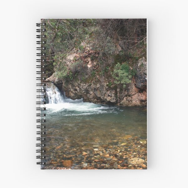 Item preview, Waterfall river in nature landscape designed and sold by LuminusProject.