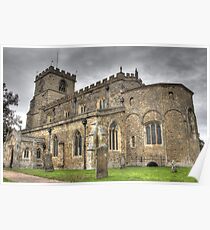 Saxon Church Poster