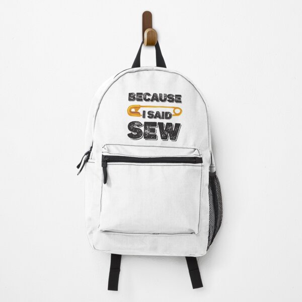 Item preview, Because I Said Sew Funny Sewing Quote Seamstress Sewing Lover designed and sold by Tiny-Piggy.
