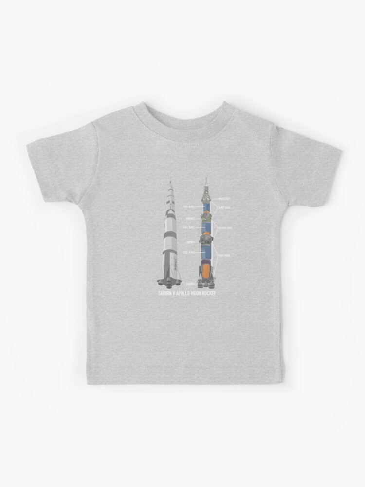 Galaxy Saturn V Rocket Space T-Shirt Galaxy Saturn V Rocket Space T-Shirt
