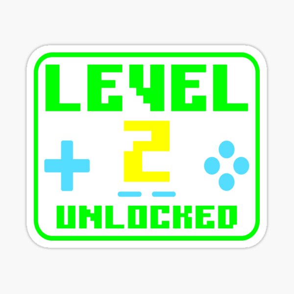 "Lustiges GamerZitat, GamerGeburtstag Level 2 freigeschaltet, Cooler