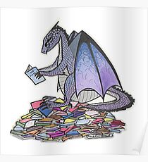 Book Dragon Poster