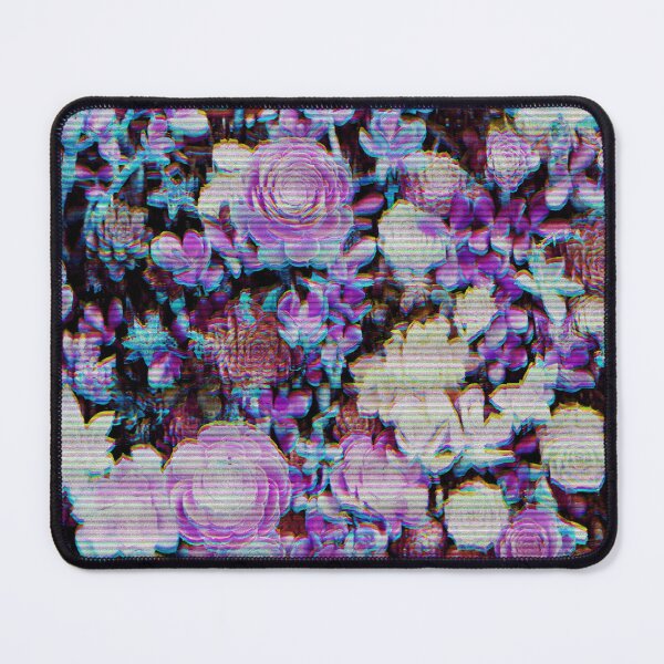 Item preview, Purple Glitch Succulents Vaporwave Art designed and sold by BioDigital-Jazz.