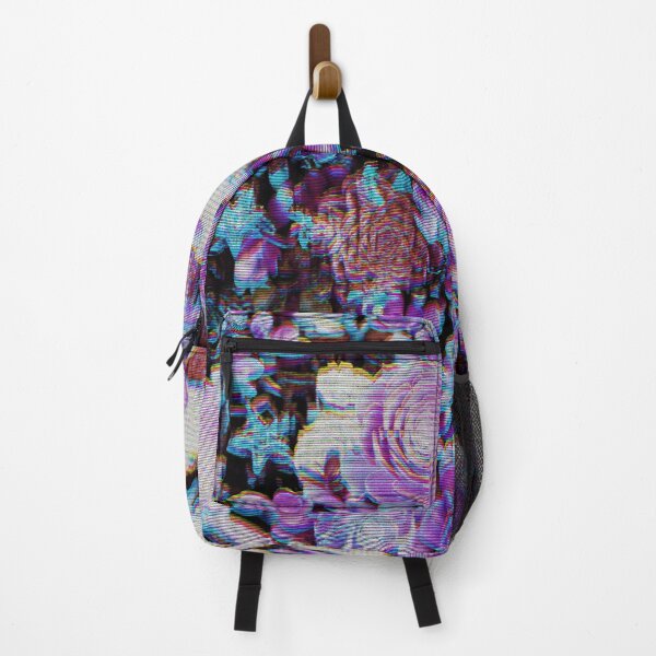 Item preview, Purple Glitch Succulents Vaporwave Art designed and sold by BioDigital-Jazz.