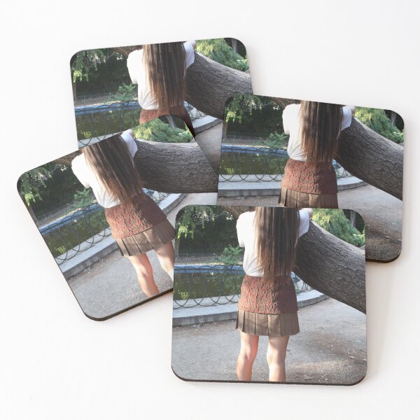 Item preview, Mystery girl on hugging a tree designed and sold by LuminusProject.