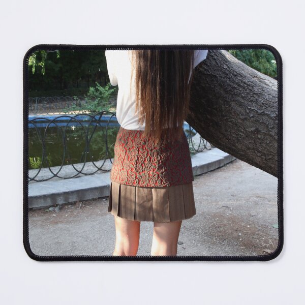 Item preview, Mystery girl on hugging a tree designed and sold by LuminusProject.