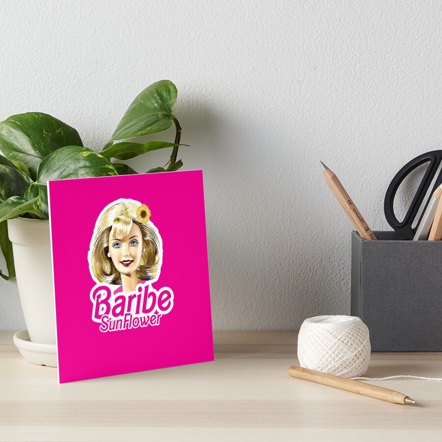 "Barbie 90'S Barbie Logo" Art Board Print by yaraasklany | Redbubble