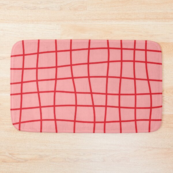 Item preview, Hand Drawn Grid (red/pink) designed and sold by Design Minds Boutique.