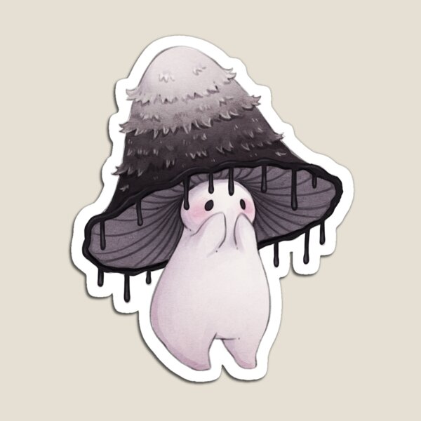 Item preview, Ink cap Mushroom designed and sold by Fairydrop.