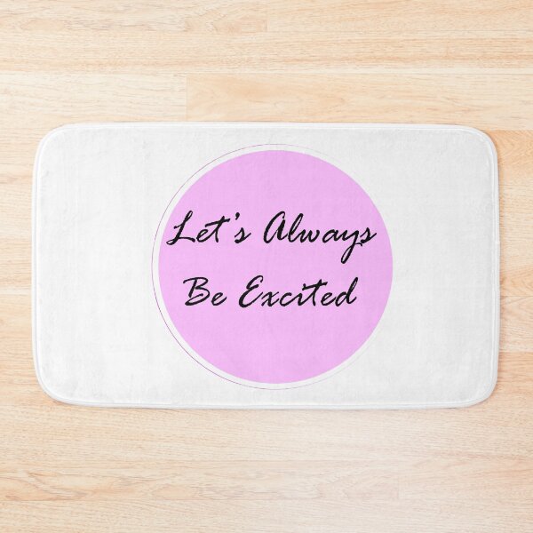 Item preview, let's always be excited designed and sold by BeaaastDSN.