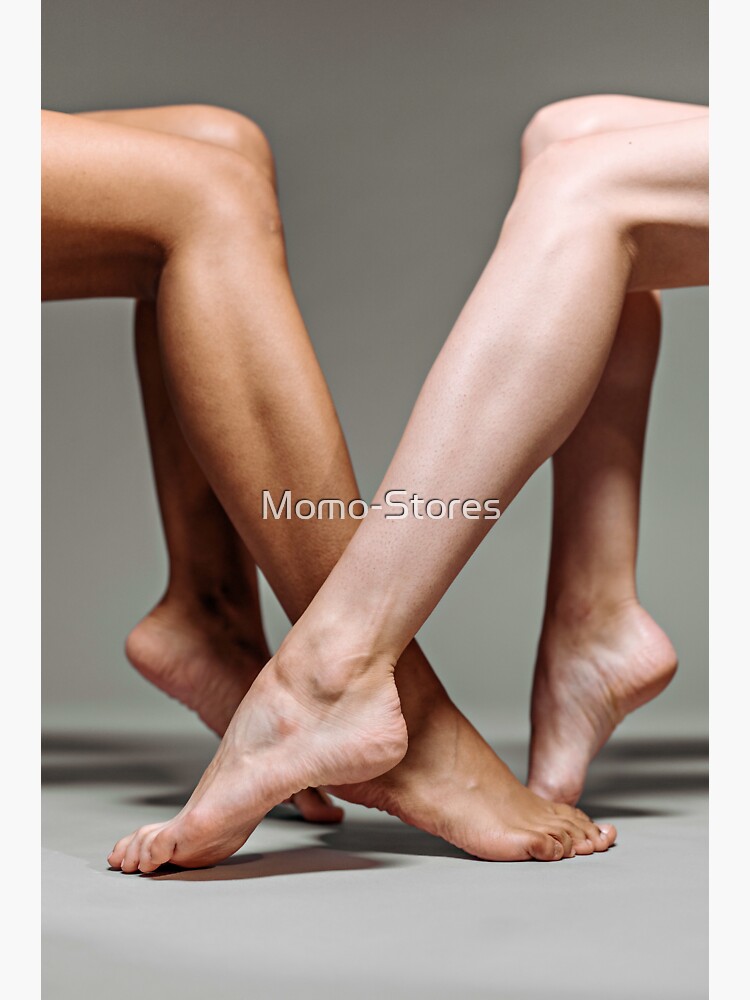 Women Feet Sticker for Sale by Momo-Stores