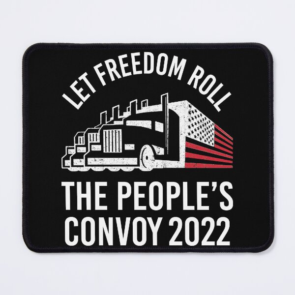 Item preview, Let Freedom Roll The People's Convoy 2022 designed and sold by Hapoel.
