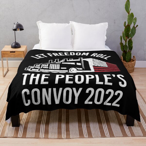 Item preview, Let Freedom Roll The People's Convoy 2022 designed and sold by Hapoel.