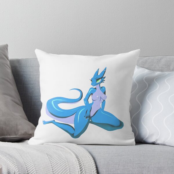 Item preview, Light Blue Kobold Sitting designed and sold by Annaklava.