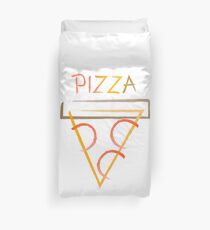 Pizza slice Duvet Cover