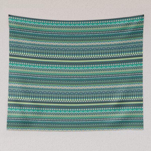 Item preview, Vintage tribal aztec pattern designed and sold by Somberlain.