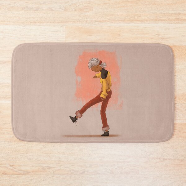 Item preview, Her Shoe Is Untied! Character Illustration Whimsical Drawing designed and sold by haximica.