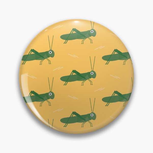 Item preview, Grasshoppers on yellow designed and sold by reneesillus.