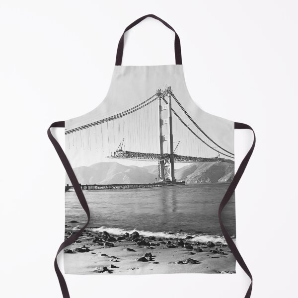 Item preview, Golden Gate Bridge Under Construction, San Francisco Bay, famous bridges, designed and sold by Nostrathomas66.