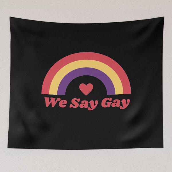 Item preview, We say Gay dont say gay Florida designed and sold by Giovanni's  Brown Quotes.