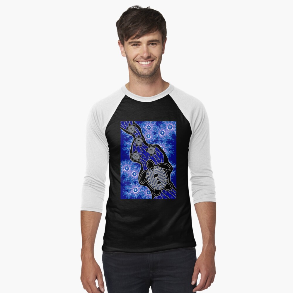 Item preview, Baseball ¾ Sleeve T-Shirt designed and sold by HogarthArts.
