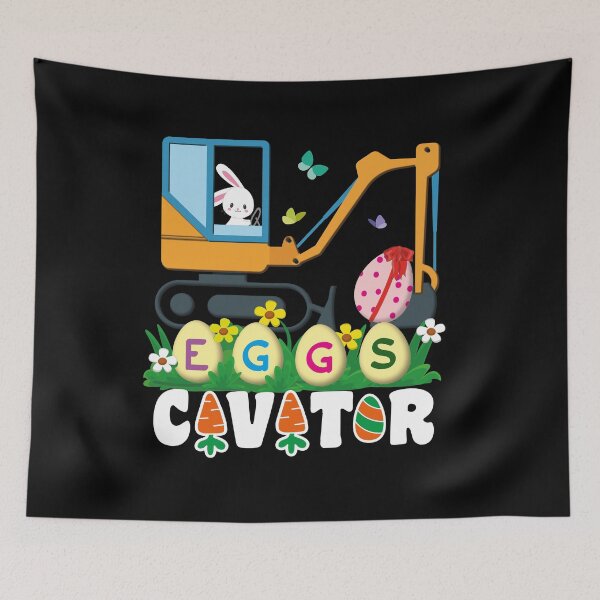 Item preview, Funny EggsCavator Easter Egg Hunt Gift For Kids Toddlers  designed and sold by SaliDesigner.