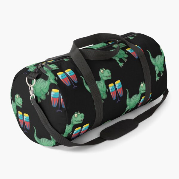 Item preview, Dinosaur Playing Conga Drum ,Funny Good Dinosaur Congo Drum Lovers Green Colorful Design designed and sold by pedrored369.