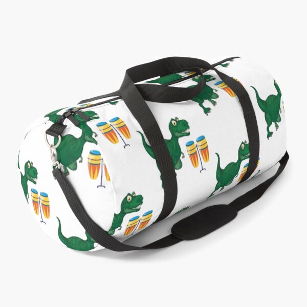 Item preview, Dinosaur Playing Conga Drum ,Funny Good Dinosaur Congo Drum Lovers Cool Green Colorful Design designed and sold by pedrored369.