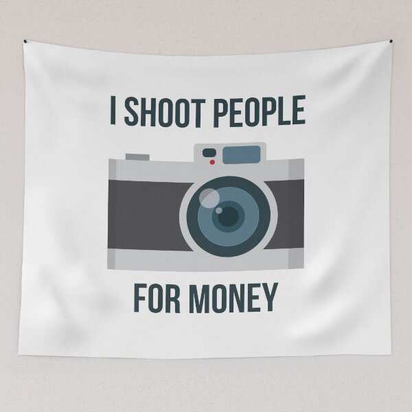 Item preview, I shoot people for money designed and sold by b34poison.