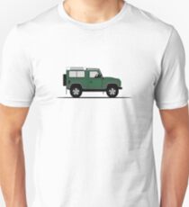 A Graphical Interpretation of the Defender 90 Station Wagon NAS Unisex T-Shirt