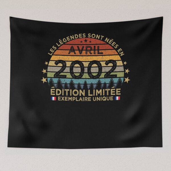 Item preview, Anniversaire 20 Ans Les Legendes Sont Nees en Avril 2002 designed and sold by cssdru.