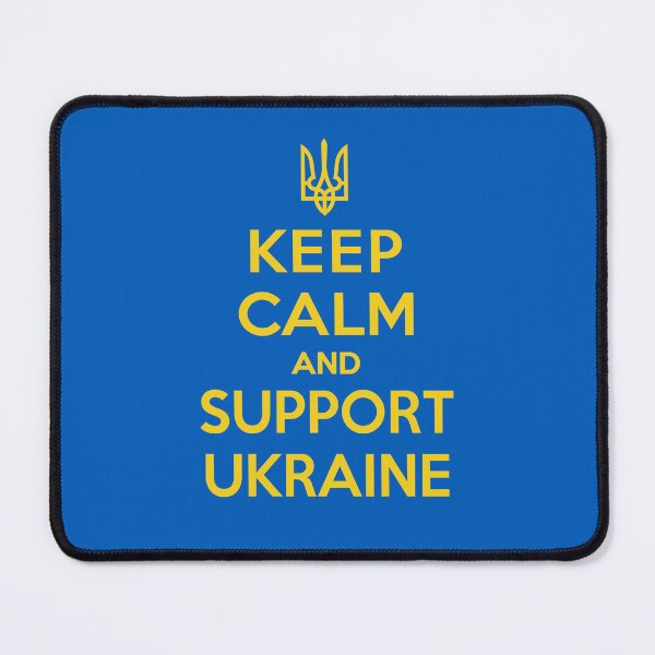 Item preview, Keep calm and support Ukraine designed and sold by Vitaliy Klimenko.