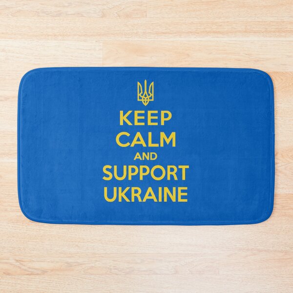 Item preview, Keep calm and support Ukraine designed and sold by Vitaliy Klimenko.