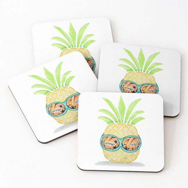 Item preview, Summer Vibin' Pineapple designed and sold by jartcreations.