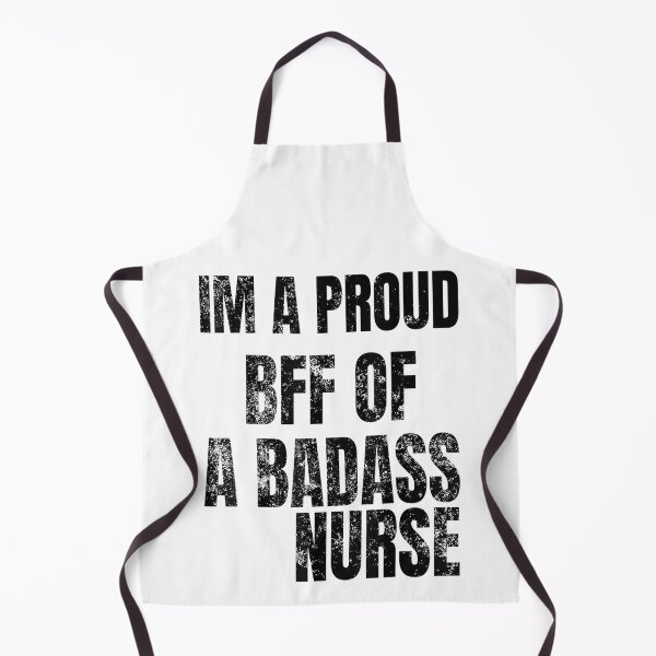 Item preview, I'm a proud bff of a badass nurse - for nursing lovers designed and sold by TeesLina.