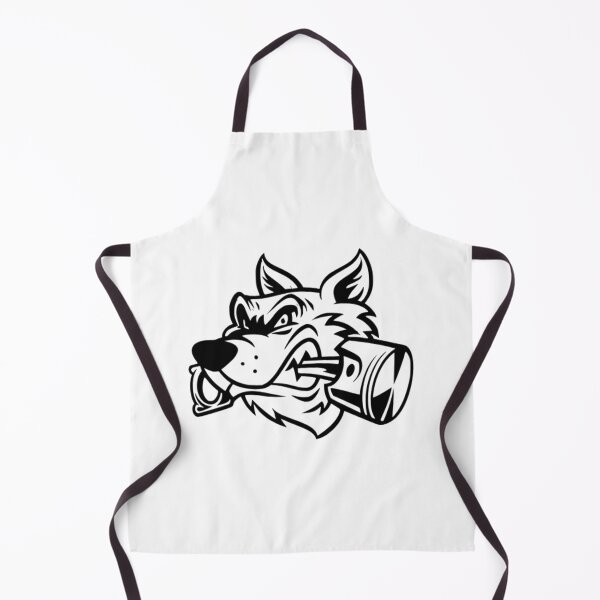 Item preview, Dog biting Piston designed and sold by Racingdecals.