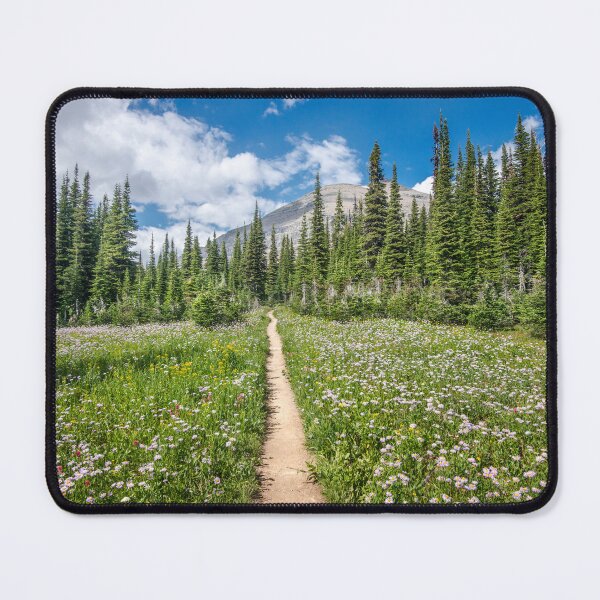Item preview, Narrow Hiking Trail in the Mountains Photo designed and sold by Happy-Trails.