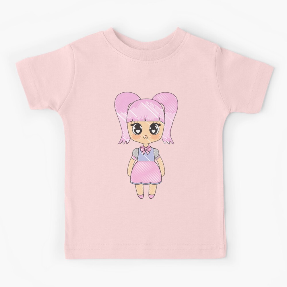 New Roblox Game Cartoon Anime Boys and Girls' T-Shirt Multi Color