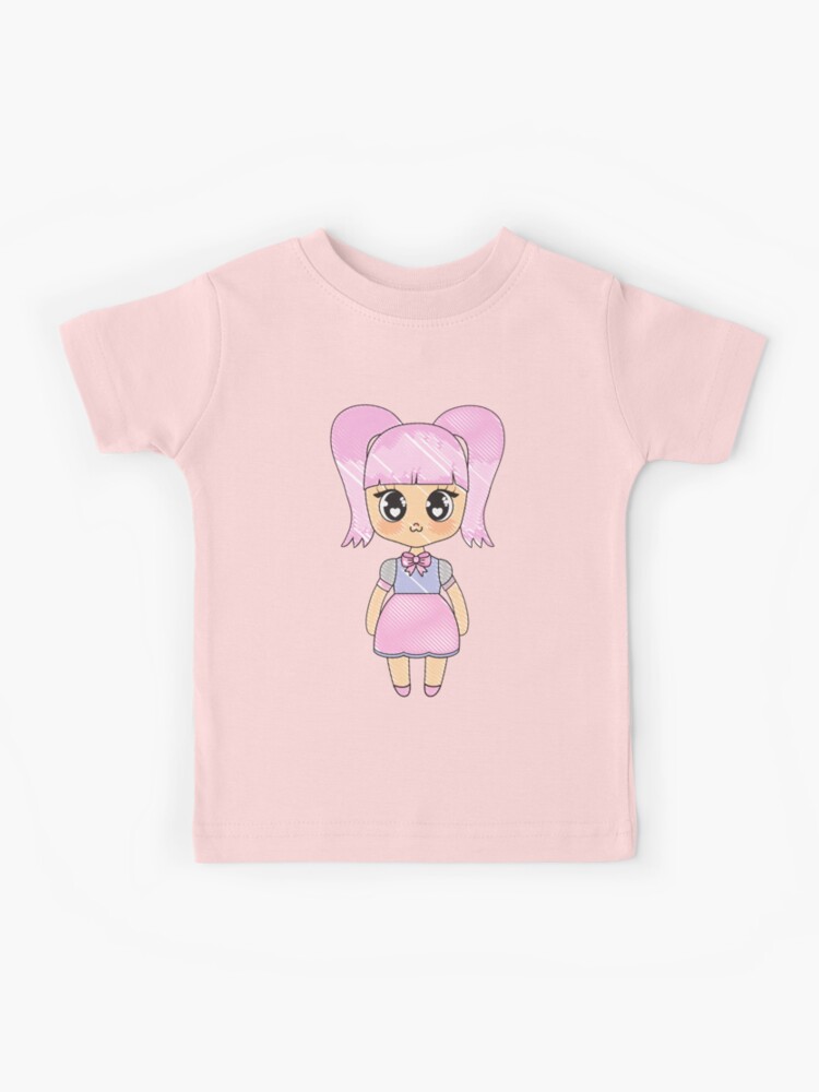 aesthetic preppy anime girl Kids T-Shirt for Sale by