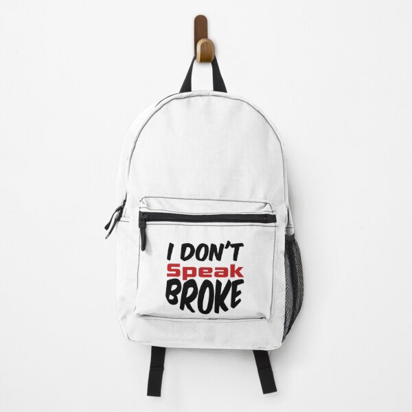 Item preview, I Don't Speak Broke:funny gifts idea 2022 designed and sold by i l u s ⭐⭐⭐⭐⭐ (150).