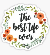 Corona flowers the best live ever Sticker