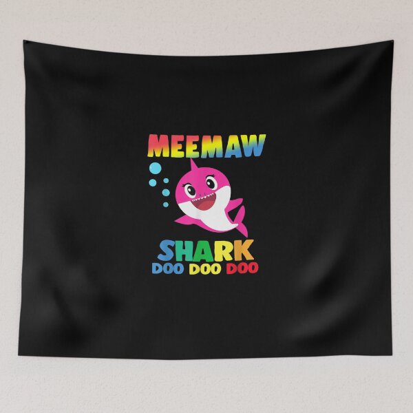 Item preview, Meemaw Shark Shirt Meemaw Shark Lover Family Mother's Day designed and sold by DonVTV.