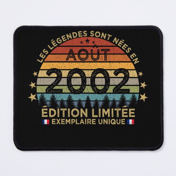 Item preview, Anniversaire 20 Ans Les Legendes Sont Nees en Aout 2002 designed and sold by cssdru.