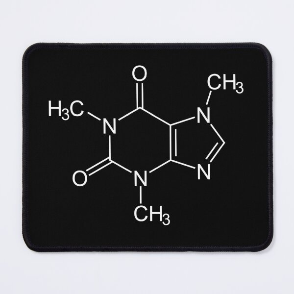 Item preview, Caffeine Molecule designed and sold by The Junto Shop.