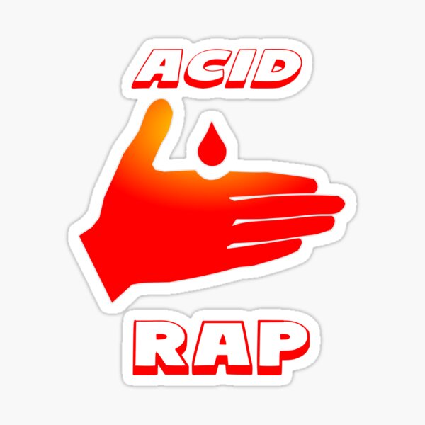 Aperçu de l'œuvre Acid Rap rouge créée et vendue par JesusStone.