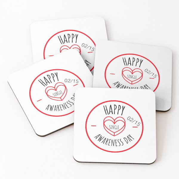 Item preview, HAPPY SINGLE AWARENESS DAY FEBRUARY 15TH SINGLES SAYING T-SHIRT designed and sold by bestfunonline.