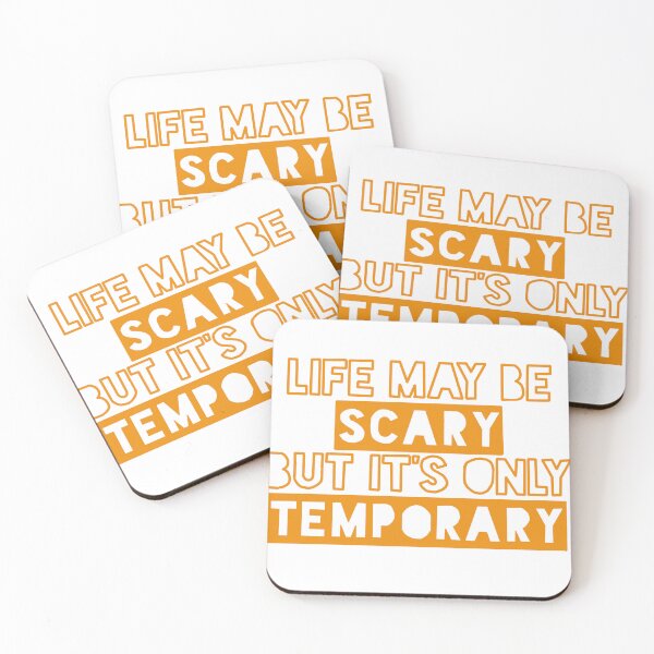 Item preview, Life may be scary designed and sold by Becky-Marie.