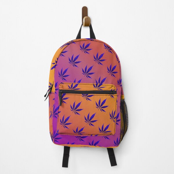 Item preview, orange hemp pattern designed and sold by CannaGranny™ .