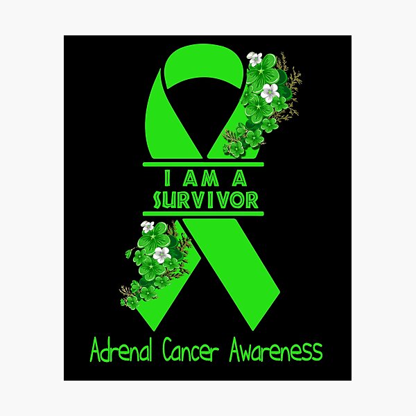Item preview, I Am A Suvivor Ribbon Adrenal Cancer Awareness designed and sold by heppenp.