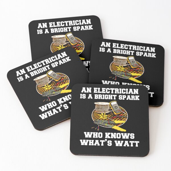 Item preview, Occupation Electrician An Electrician Is A Bright Spark designed and sold by fantasticdesign.